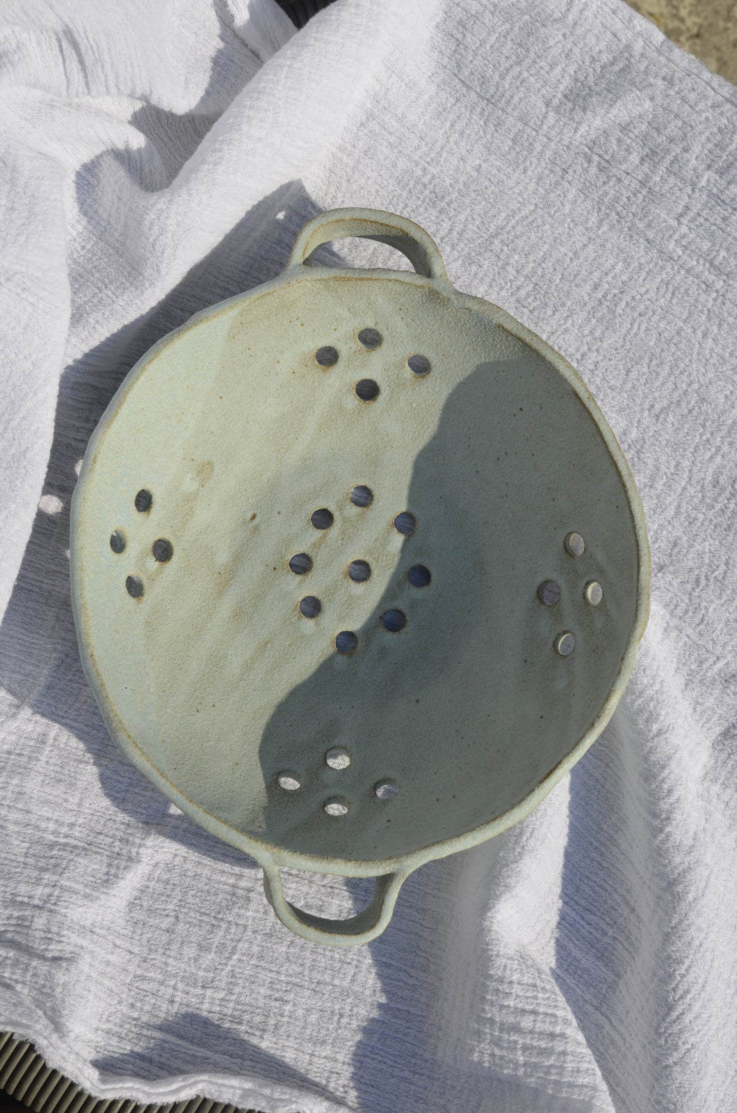 Sky Blue Colander